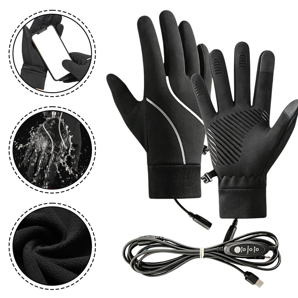 Heat Resistant Glove - Guantes térmicos recargables, forrados con tejido