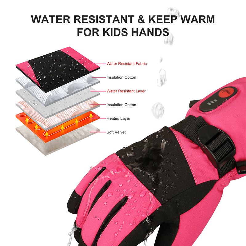 Guantes Calefactables 2026 par - Ski Glove Waterproof reseña y precio