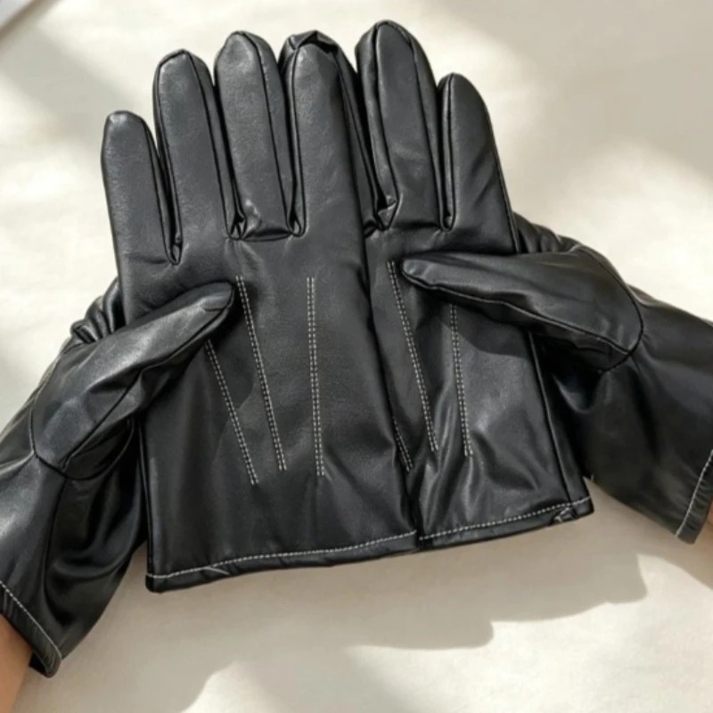 1/2 pares de guantes de invier - Leather Driving Glove reseña y precio