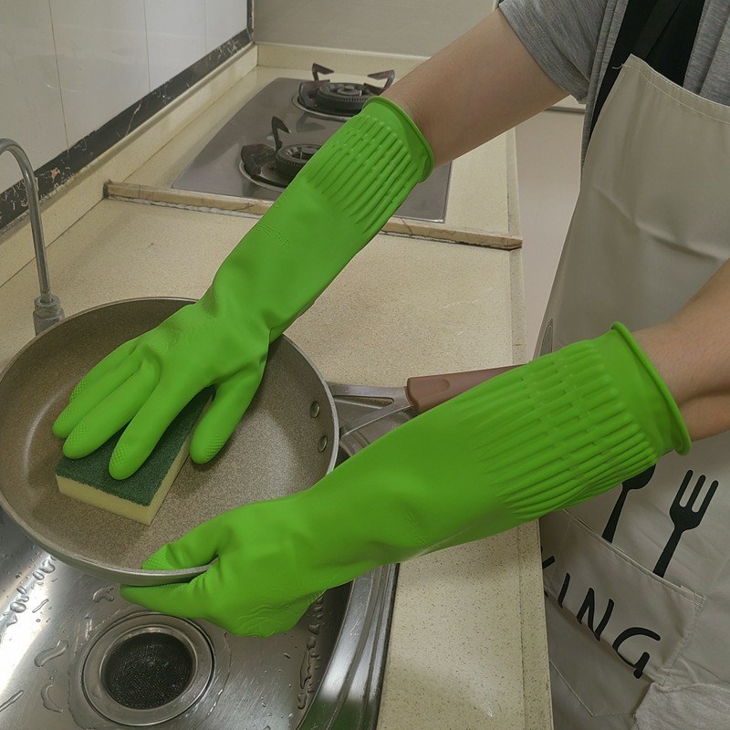 1 par de guantes de silicona p - Dish Glove Rubber reseña y precio