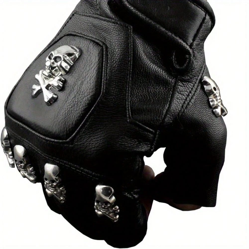Guantes sin dedos de cuero aut - Leather Driving Glove reseña y precio