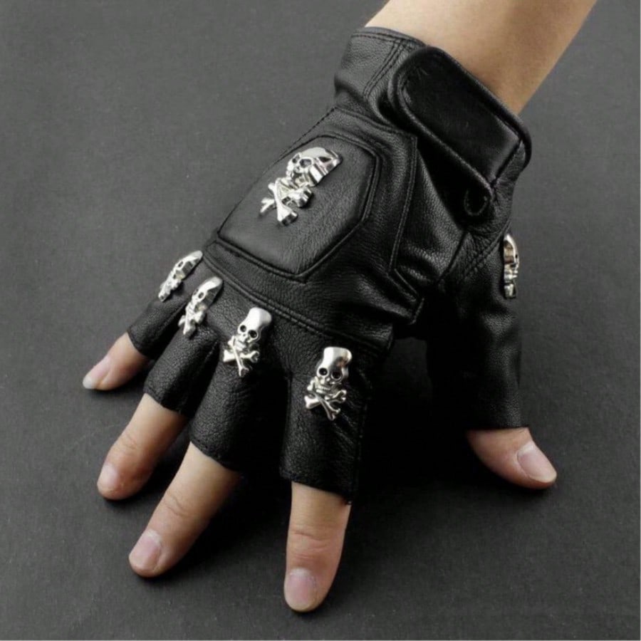 Guantes sin dedos de cuero aut - Leather Driving Glove reseña y precio